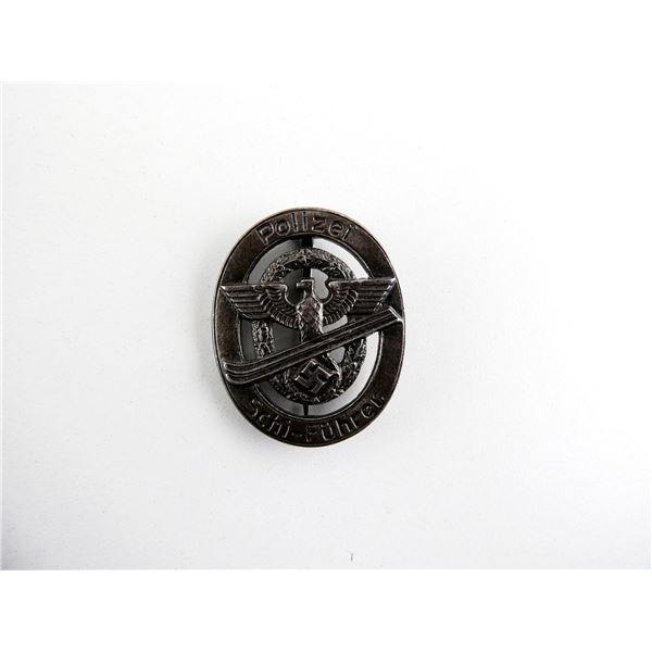 REPRODUCTION WWII GERMAN MOUNTAIN POLICE SKI BADGE