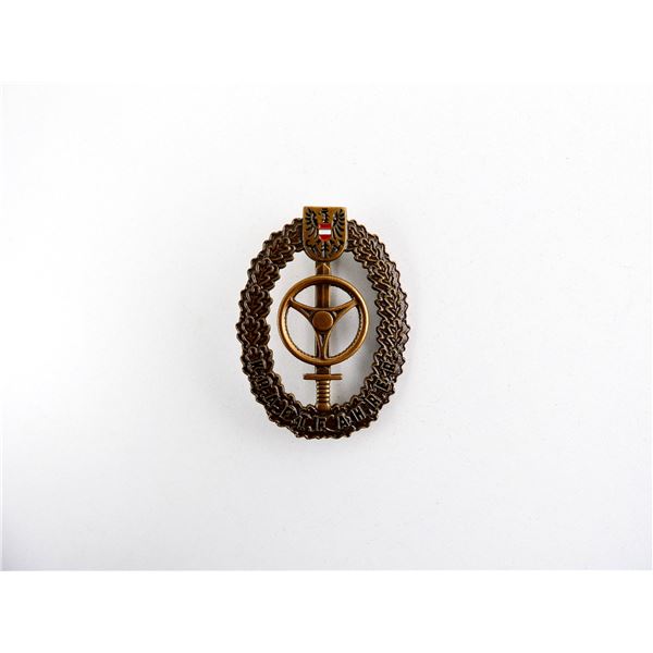 AUSTRIAN MILITARY DRIVER QUALIFICATION BADGE