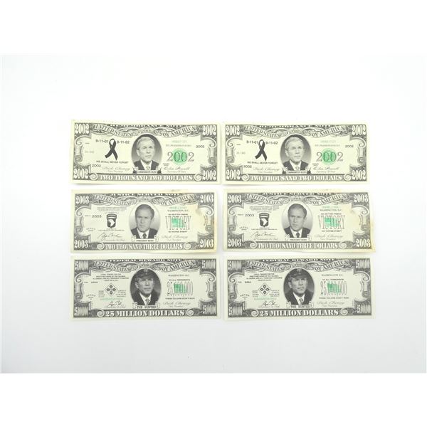 COMMEMORATIVE U.S. MILITARY GULF WAR MONEY LOT