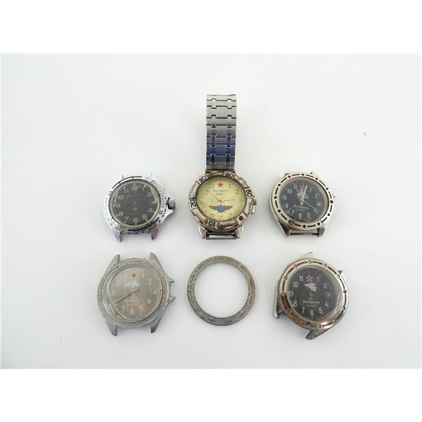 RUSSO-UKRAINIAN WAR RUSSIAN WRISTWATCH LOT
