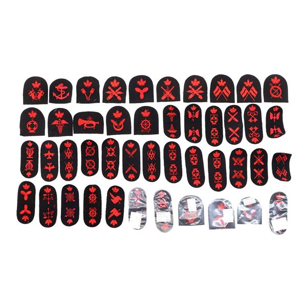 ROYAL CANADIAN NAVY TRADE / QUALIFICATION BADGE LOT