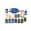 Image 1 : ASSORTED CANADIAN MILITARY SLIP-ON EPAULETS, BADGES AND BERET LOT