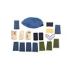Image 2 : ASSORTED CANADIAN MILITARY SLIP-ON EPAULETS, BADGES AND BERET LOT