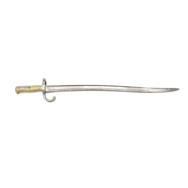 FRENCH 1866 PATTERN YATAGHAN SWORD-BAYONET