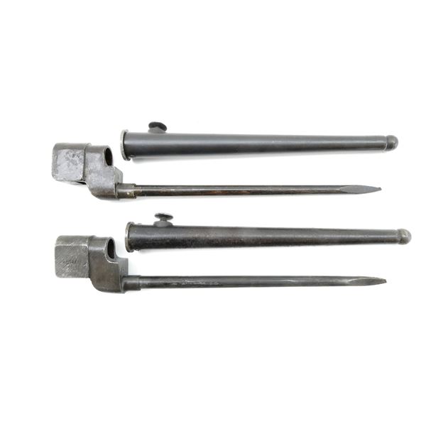 BRITISH NO.4 MKII* SPIKE BAYONET LOT