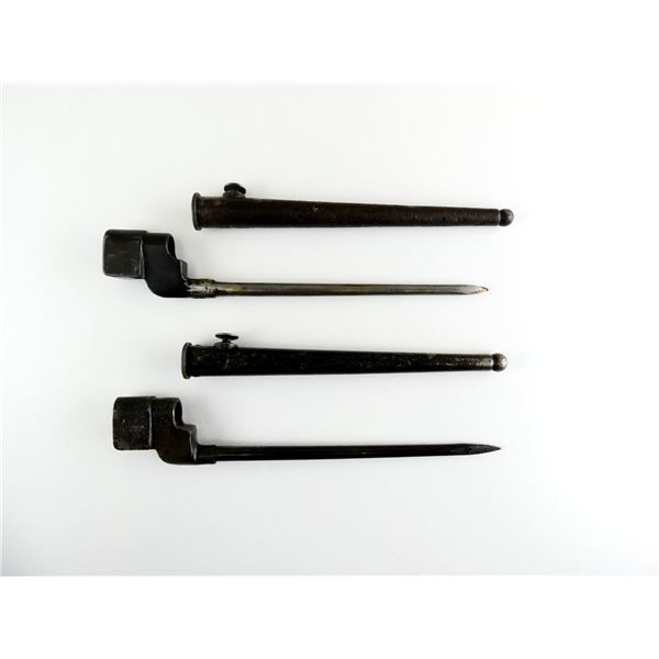 BRITISH NO.4 MKII / NO.4 MKII* SPIKE BAYONET LOT