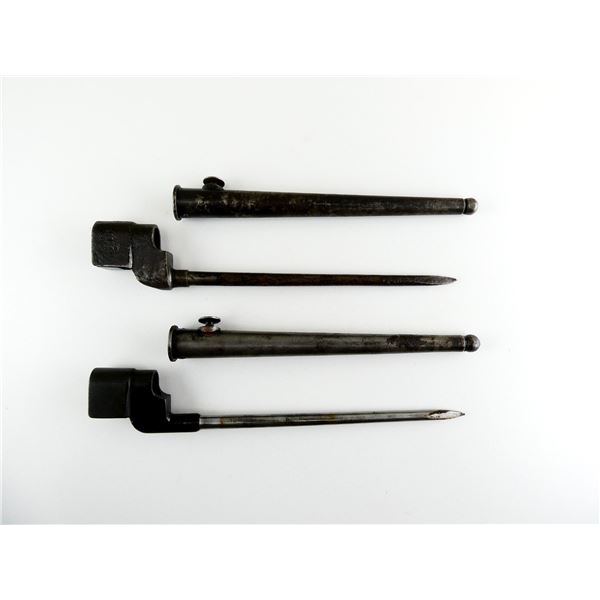 BRITISH NO.4 MKII / NO.4 MKII* SPIKE BAYONET LOT