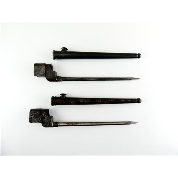 BRITISH NO.4 MKII* SPIKE BAYONET LOT