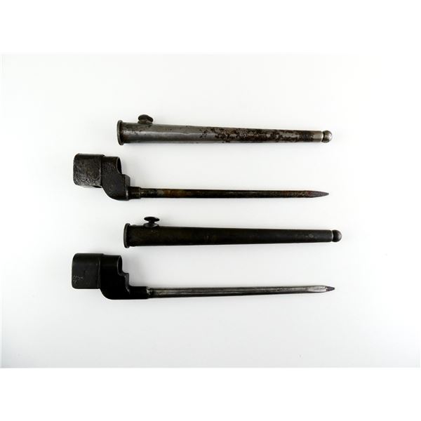 BRITISH NO.4 MKII / NO.4 MKII* SPIKE BAYONET LOT