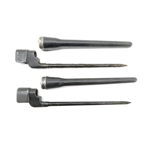 BRITISH NO.4 MKII SPIKE BAYONET LOT