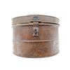 Image 1 : EARLY 1900'S UNKNOWN MILITARY HEAD WEAR STORAGE TIN