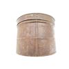 Image 6 : EARLY 1900'S UNKNOWN MILITARY HEAD WEAR STORAGE TIN