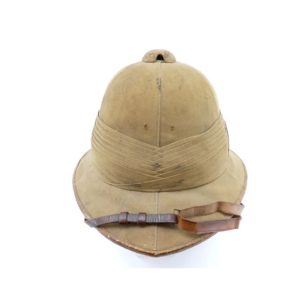 WWI / POST-WWI BRITISH MILITARY WOLSELEY PATTERN PITH HELMET