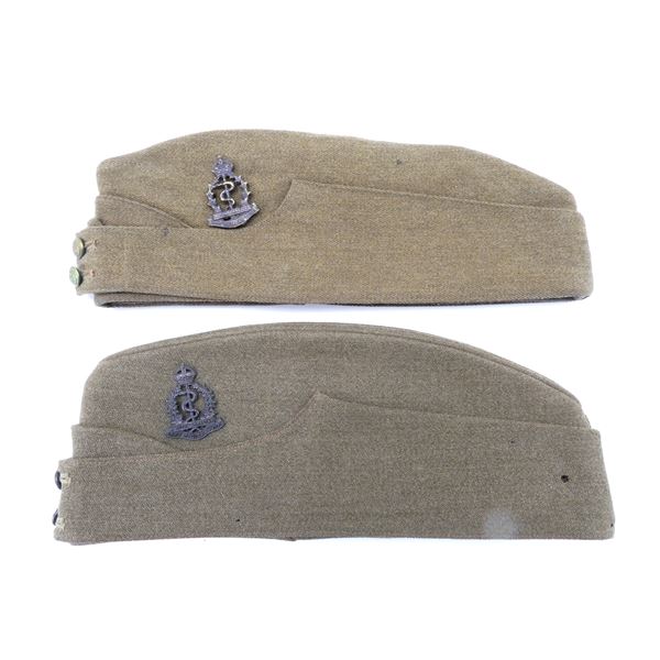 WWII CANADIAN WEDGE CAP LOT