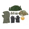 Image 2 : ASSORTED GERMAN MILITARY HEAD WARMER, HELMET COVERS, ETC. LOT