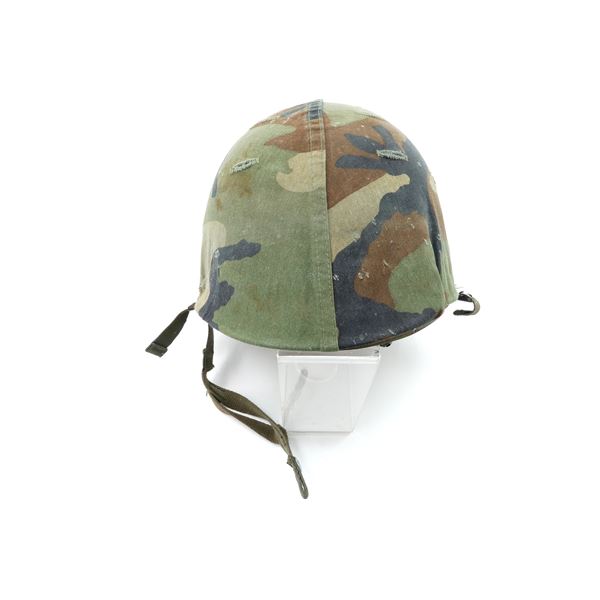 WWII U.S. MILITARY M1 FIXED-BALES HELMET
