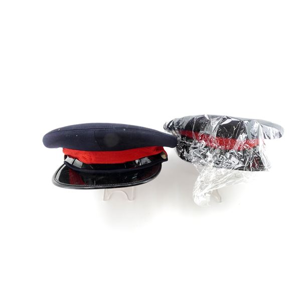 CANADIAN POLICE STYLE PEAKED CAP LOT