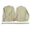 Image 2 : WWII ERA CANADIAN MILITARY KHAKI DRILL TUNIC LOT