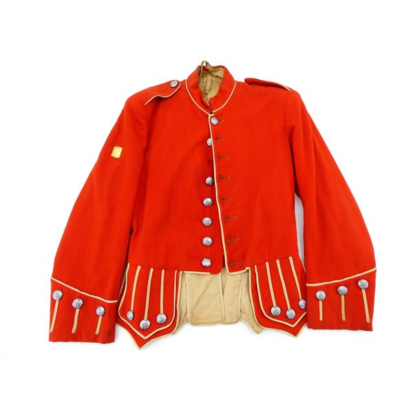 UNKNOWN MILITARY RED DRUMMER'S JACKET