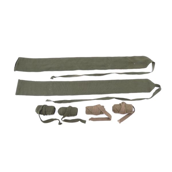 1950'S ETC. CANADIAN / BRITISH MILITARY PUTTEES LOT