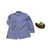 Image 1 : CANADIAN MILITARY WOMAN'S OFFICER HAT AND WORKING SHIRT LOT