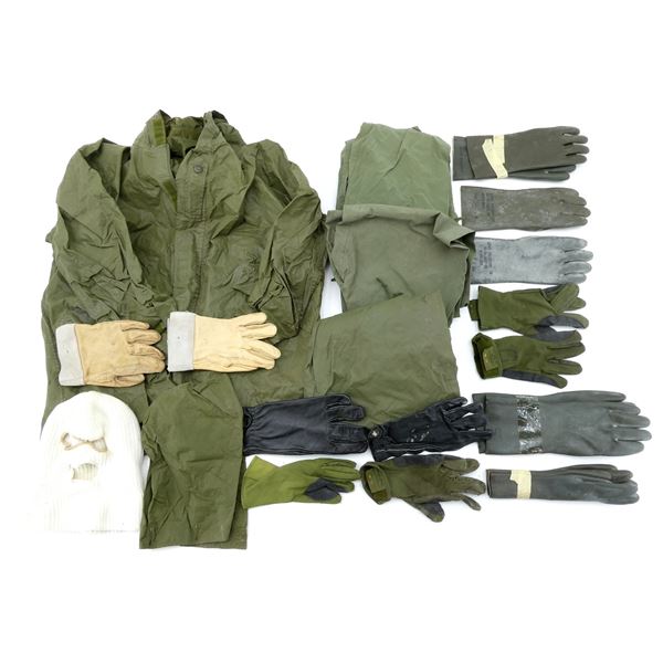 ASSORTED MILITARY CLOTHING LOT