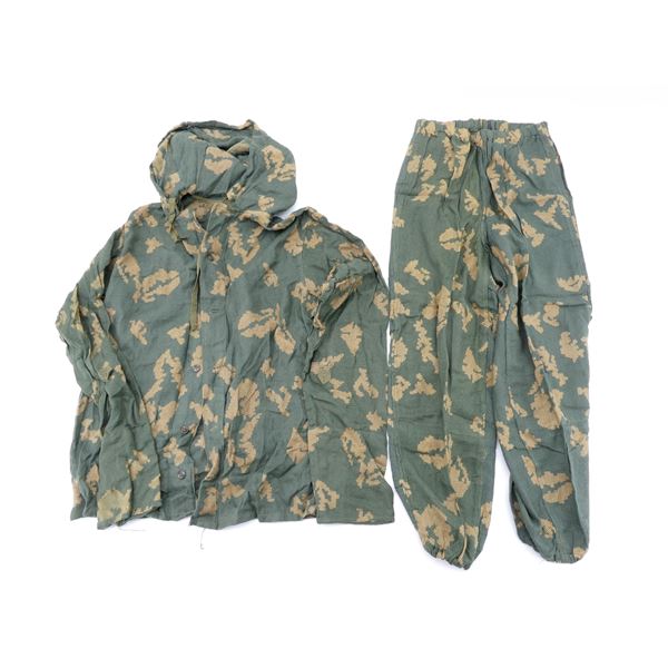 RUSSIAN / COMBLOC MILITARY KZS CAMO UNIFORM CLOTHING LOT