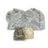 Image 1 : ASSORTED U.S. MILITARY CAMO COMBAT SHORTS / SHIRTS LOT