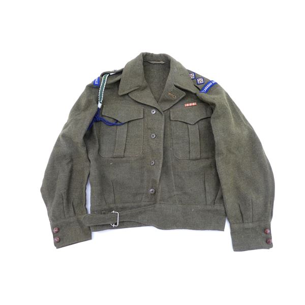 1950'S ROYAL CANADIAN SIGNALS BATTLE DRESS TUNIC