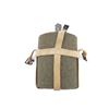 Image 1 : WWII ERA BRITISH MILITARY CANTEEN WITH 1950'S CANVAS CARRIER