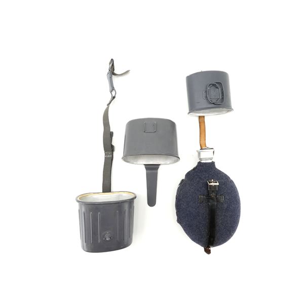 POST-WWII GERMAN MILITARY / POLICE CANTEEN LOT