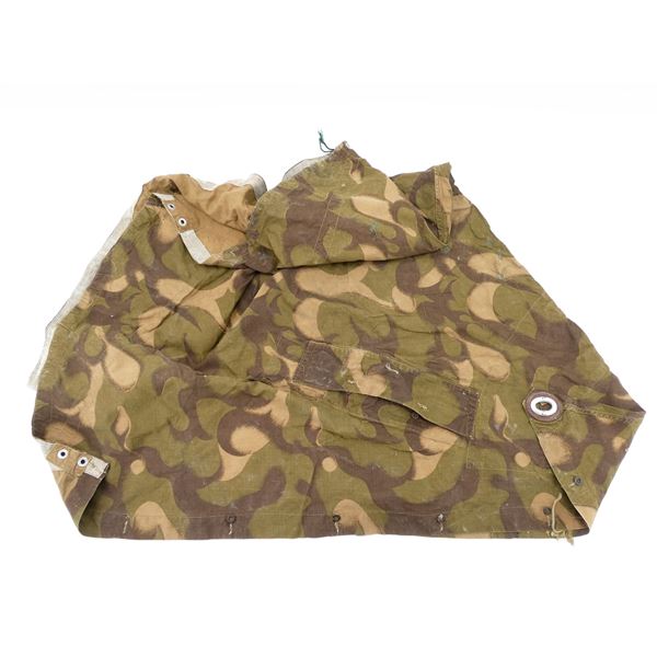 HUNGARIAN MILITARY M49/82 CAMO ZELTBAHN PONCHO
