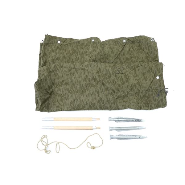 EAST GERMAN CAMO ZELTBAHN PONCHO LOT