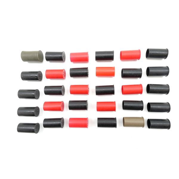 ASSORTED M4 / AR15 PLASTIC MUZZLE COVERS LOT