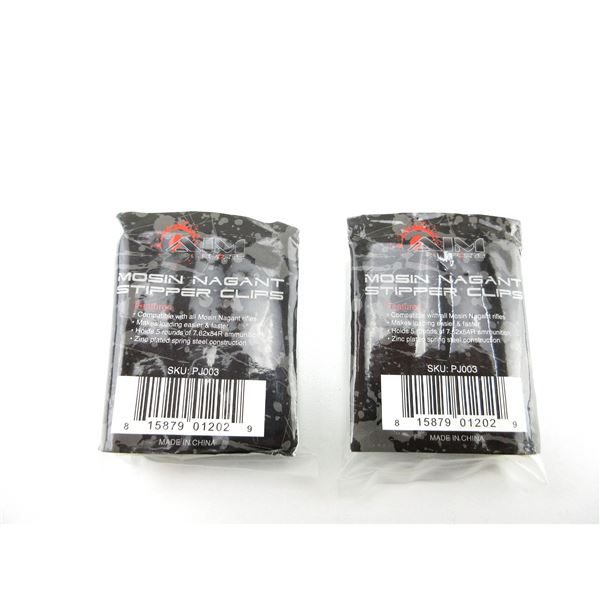 RUSSIAN MOSIN NAGANT STRIPPER CLIPS LOT