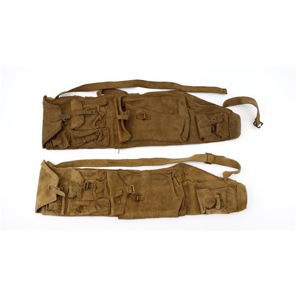 WWII BRITISH BREN LMG BARREL BAGS LOT