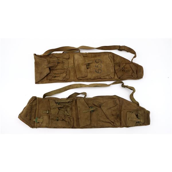 WWII BRITISH BREN LMG BARREL BAGS LOT