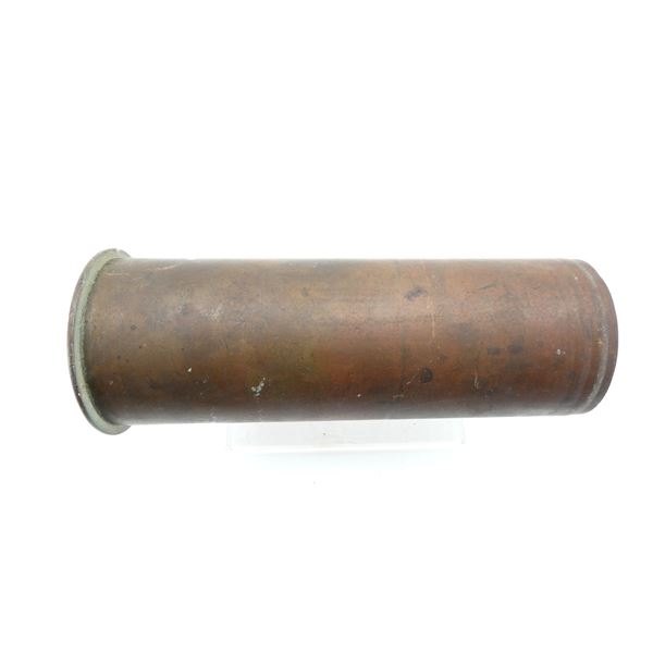 WWI GERMAN 75MM BRASS SHELL CASING