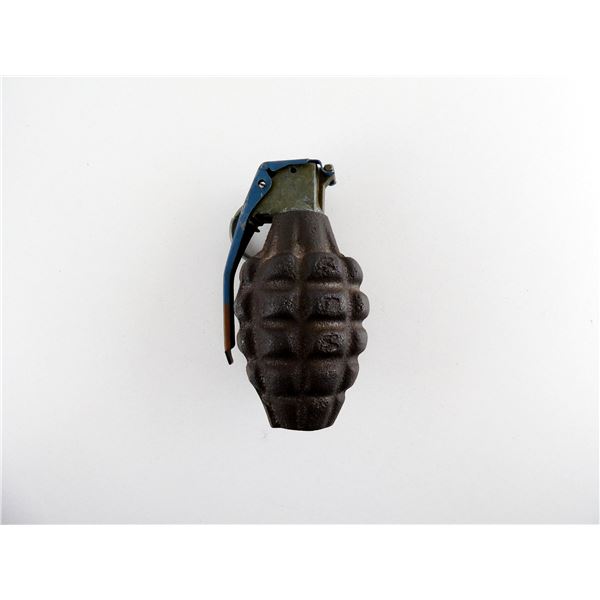 U.S. MILITARY PINEAPPLE GRENADE DUMMY INERT