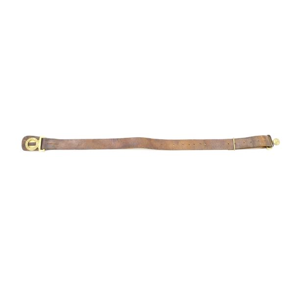 WWI BRITISH MILITARY STYLE LEATHER BELT