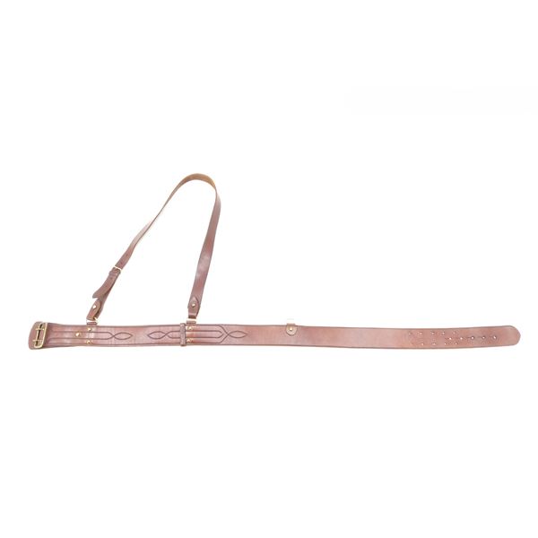 SAM BROWNE MILITARY STYLE BELT