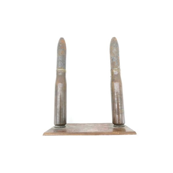 UNKNOWN MILITARY 20MMX110MM CANNON ROUND TRENCH ART