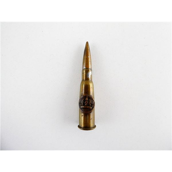 PRE-WWI FRENCH 8MM LEBEL TRENCH ART