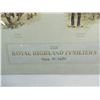 Image 3 : "THE ROYAL HIGHLAND FUSILIERS 1959-1984" FRAMED PRINT