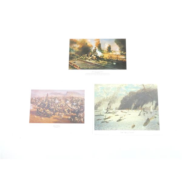ASSORTED MILITARY PRINTS LOT