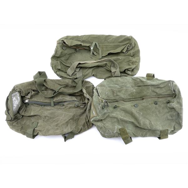 CANADIAN MILITARY DUFFLE BAG LOT