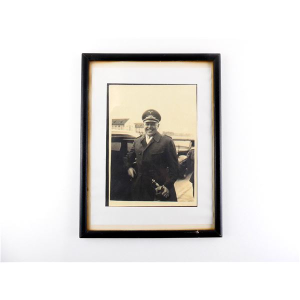 WWII GERMAN FIELD MARSHAL ERHARD MILCH FRAMED PHOTO