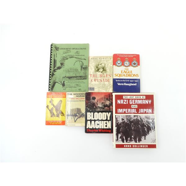ASSORTED WWII MILITARY BOOK LOT