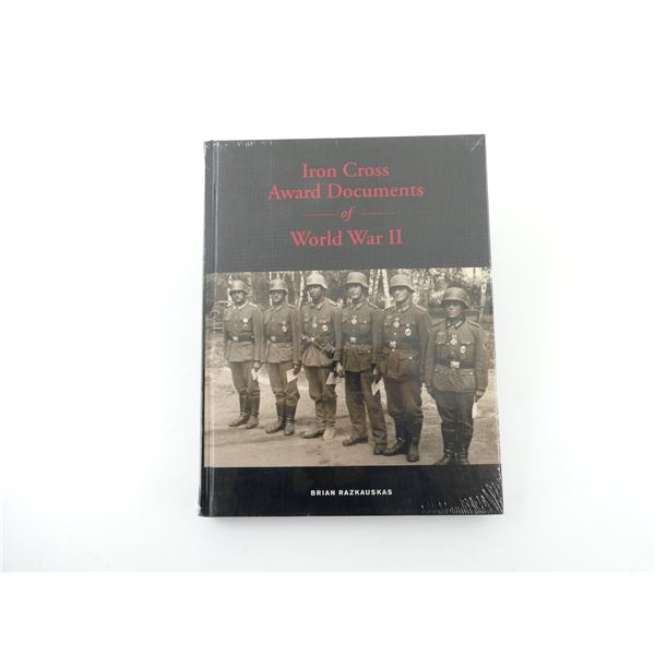 "IRON CROSS AWARD DOCUMENTS OF WORLD WAR II" BOOK