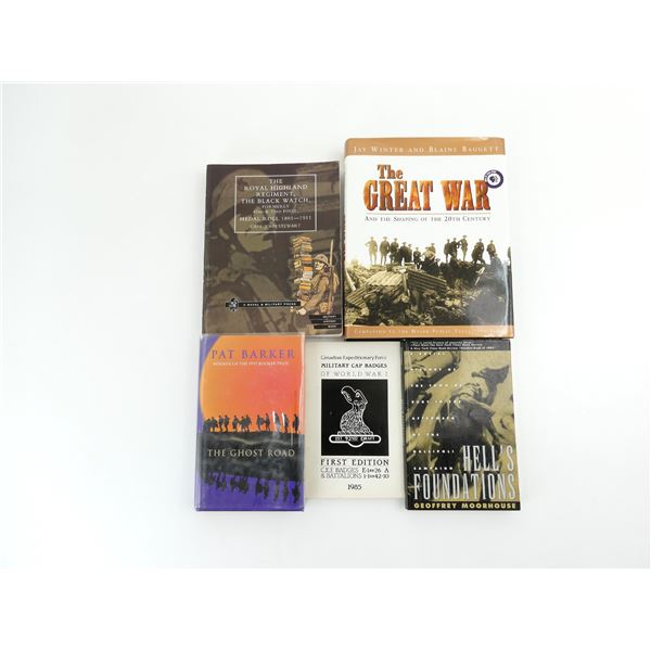 ASSORTED WWI MILITARY BOOK LOT